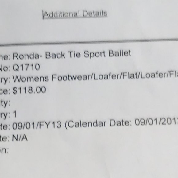 Coach Ronda Ballet Shoes - Picture 6 of 7